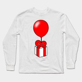 Balloon Gift Animal Game Crossing Forest Long Sleeve T-Shirt